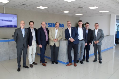 Nuevo CEO de PALFINGER Group visitó oficinas de Simma