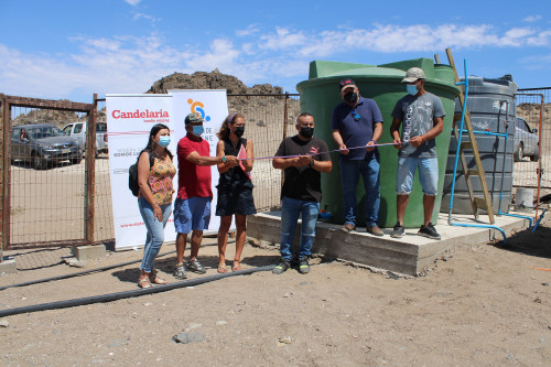 Pescadores y buzos de Caleta Pajonales duplican su capacidad de almacenamiento de agua