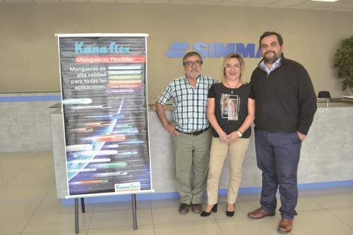 Simma introduce mangueras Kanaflex en el mercado chileno