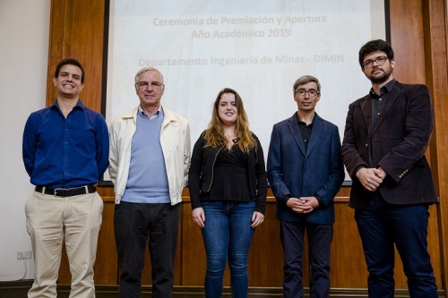 Ceremonia de apertura de año académico y premiación Ingeniería de Minas U. de Chile 2019