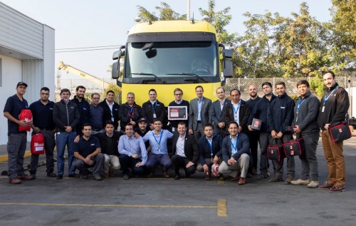 Salfa recibe premio de Renault Trucks