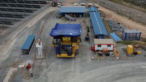 Anglo American presentó el primer camión minero propulsado por Hidrógeno Verde en Sudáfrica