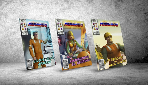 Consejo Minero lanza cómic que narra las aventuras de su exitosa liga de superhéroes