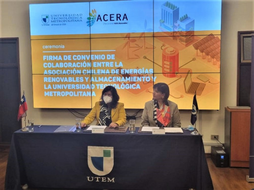 ACERA y UTEM firman convenio de colaboración con foco en sustentabilidad