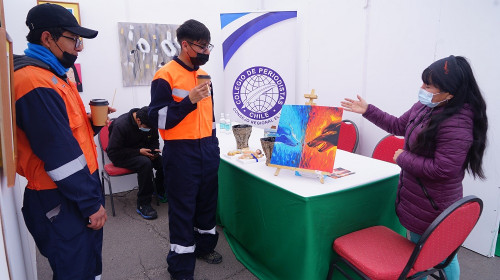 Estudiantes del programa «Aprendiendo a Emprender» participaron en Feria Medioambiental en Calama