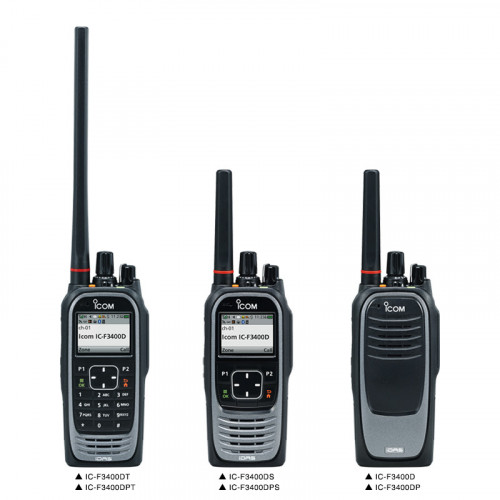 Tectel presenta Transceptores Digitales VHF y UHF Serie F3400D de ICOM