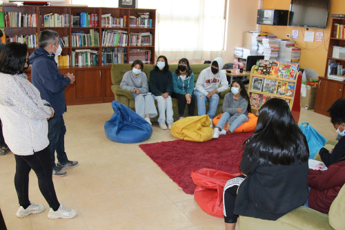 Liceo Likan Antai de San Pedro de Atacama participó de talleres de liderazgo y convivencia escolar