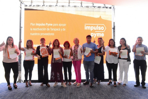 Impulso Pyme de Collahuasi entrega nuevo apoyo a 50 emprendedores locales para su reactivación económica