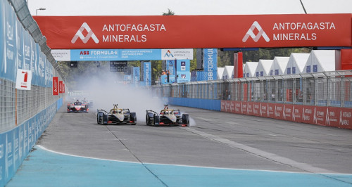 Fórmula E: Piloto alemán gana el Antofagasta Minerals Santiago E-Prix 2020