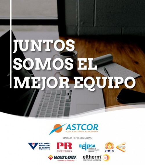 ASTCOR ofrece su amplia gama de productos