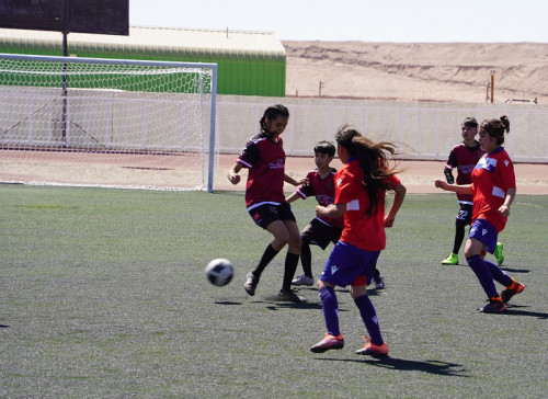 Escuelas de Fútbol de Toconao y María Elena animaron partidos amistosos