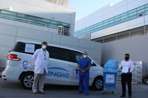 ENGIE dona ventilador mecánico a Hospital de Calama