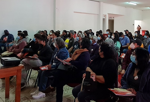 Comunidades de Calama Poniente participan activamente en talleres del Plan de Desarrollo 2022