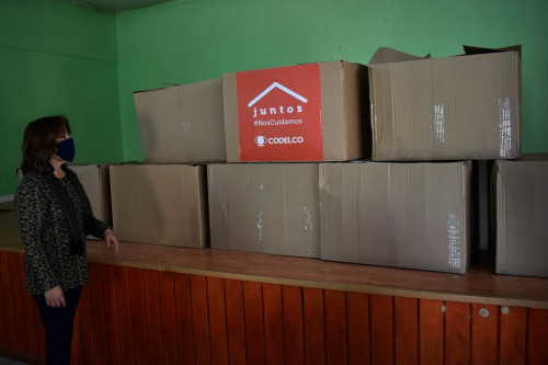Entrega de kits sanitarios ha beneficiado a cerca de 4 mil familias en Calama y Alto Loa