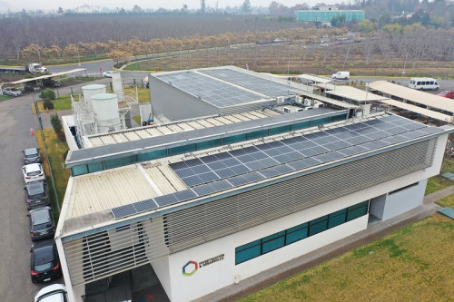 Edificio I+D Molymet reducirá en 70% su consumo eléctrico con instalación de paneles fotovoltaicos