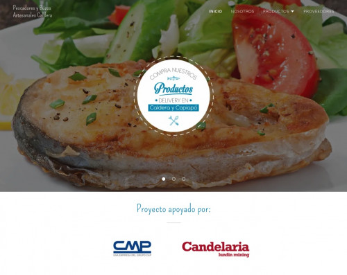Pescadores y buzos artesanales de Caldera cuentan con nueva página web para comercializar sus productos