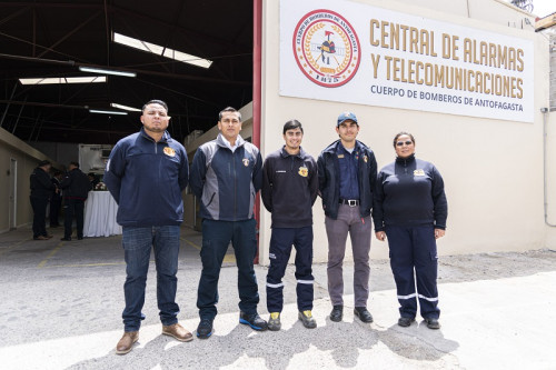 Bomberos de Antofagasta inaugura nueva sala para capacitación de los voluntarios