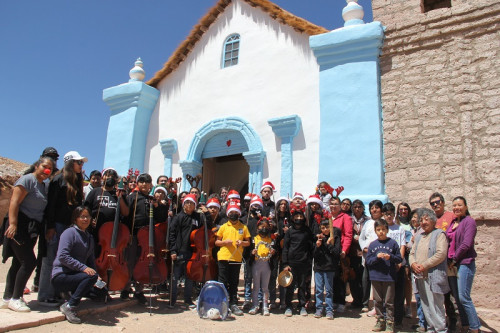 En Conchi Viejo culminó ciclo de conciertos de la Orquesta Juvenil del Altiplano