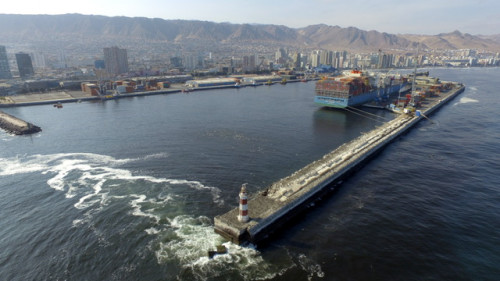 Puerto Antofagasta iniciará obras de conservación de su principal molo de abrigo