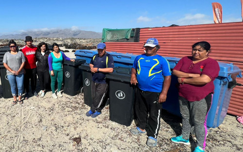 Sindicato STI del Mar 2 de Caldera recibió implementación para manejo de residuos