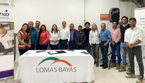 Sodexo y Minera Lomas Bayas firman acuerdo de proveedores para potenciar crecimiento local