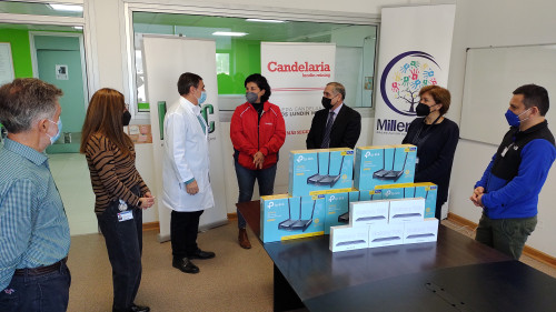Entregan equipamiento al Hospital Regional de Copiapó para programa de visitas virtuales a pacientes Covid