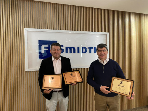 Consejo Nacional de Seguridad de Chile premia a FLSmidth en distintas áreas