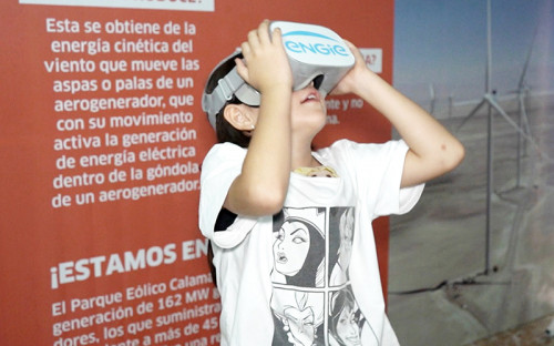 Más de 15 mil asistentes recibió stand de realidad virtual de Engie durante la exposición “La Historia de la Comuna de Calama”