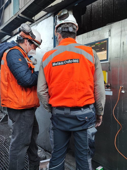 Minera Las Cenizas modernizó filtro Larox con asesoría de Metso Outotec