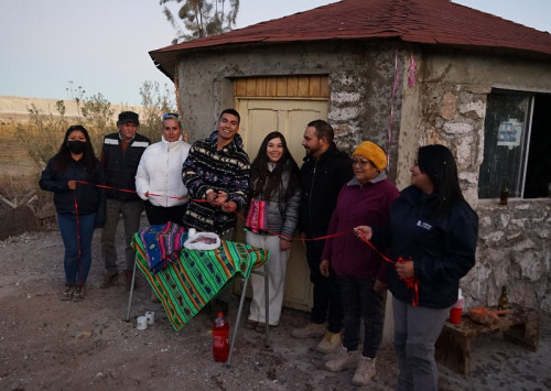 La Isla de Conchi Viejo inauguró sede comunitaria sustentable con aporte de Minera El Abra