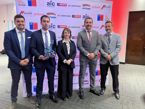 Endress+Hauser Chile recibió por sexta vez premio a Mejor Proveedor de Instrumentación en Minería