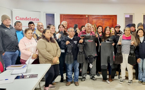 Sindicato Sibroap de Caldera recibió equipamiento que mejora sus condiciones de trabajo