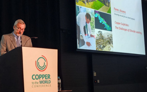 Pares&Alvarez expone sobre los desafíos de la lixiviación clorurada en la Conferencia Copper to the World