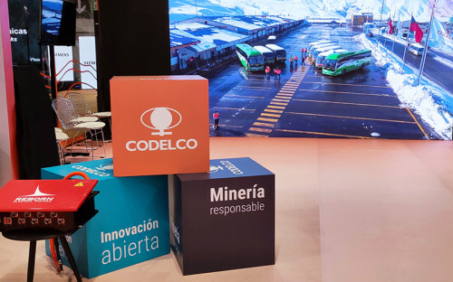 Reborn Electric Motors fue parte de la mayor feria de la minería en Chile y Latinoamérica