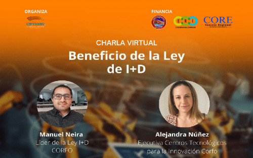 Ciptemin realizará charla sobre los beneficios de la Ley I+D para emprendedores de la industria minera