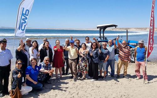 Pescadores de Puerto Viejo recibieron maquinaria para fortalecer su actividad productiva