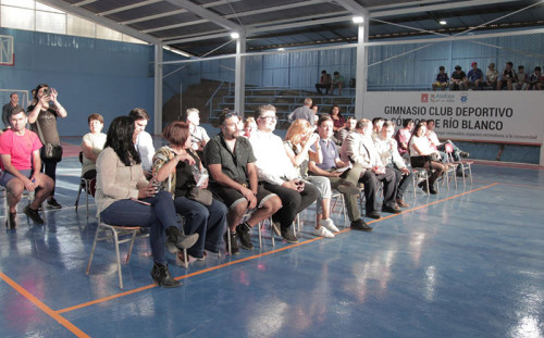 Codelco Andina entregó remodelado Gimnasio del Club Deportivo Cóndor a la comunidad de Río Blanco
