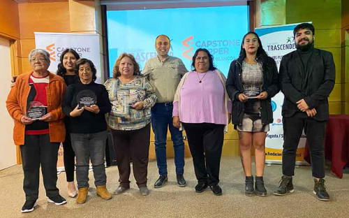 Capstone Copper Mantos Blancos y Fundación Trascender renuevan convenio para realizar programa comunitario en Baquedano