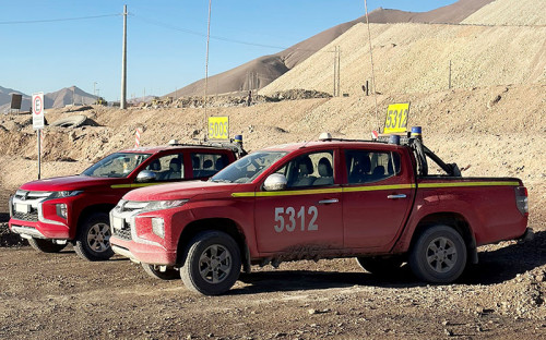 Mitsubishi Motors realiza visita a empresas mineras chilenas