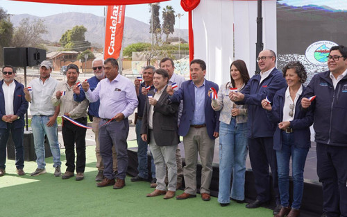 Inauguran obras de proyecto que busca llevar agua superficial al Parque Kaukari de Copiapó