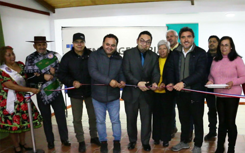Codelco Andina entregó renovada sede social a la comunidad de Los Chacayes Bajo