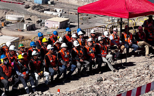 Equipo de Chuquicamata celebró el Día del Minero y la Minera con reconocimientos y homenajes a San Lorenzo