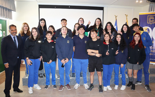 Estudiantes del Colegio Chuquicamata sostuvieron encuentro vocacional con gerenta de Extracción y Lixiviación de Chuquicamata
