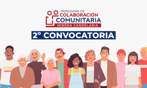 Minera Candelaria inicia segundo llamado a organizaciones sociales para el Programa de Colaboración Comunitaria 2023
