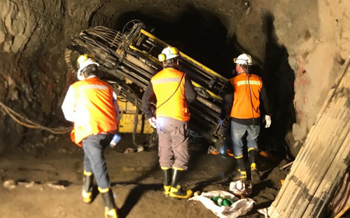 Grupo Simma realiza exitosas pruebas de aceros de perforación en empresa minera