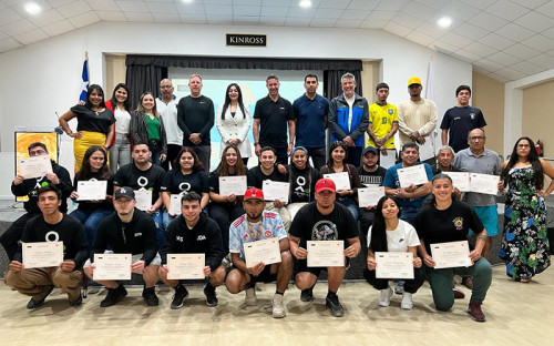 Kinross y Deportes Copiapó realizan seminario para profesores y técnicos de clubes amateur de la Región de Atacama