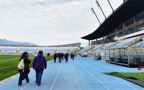 Niños, niñas y adolescentes del servicio Mejor Niñez O’Higgins vivieron la Experiencia Estadio