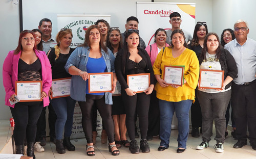 Minera Candelaria capacitó a vecinos de Tierra Amarilla y Caldera como guardias de seguridad con certificación OS-10