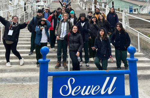 1.600 estudiantes de la región visitarán Sewell gracias a programa de El Teniente
