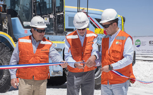 Sany entrega a SQM primer cargador frontal eléctrico de América Latina